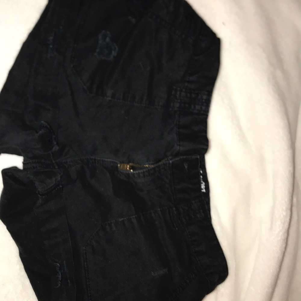 Black shorts